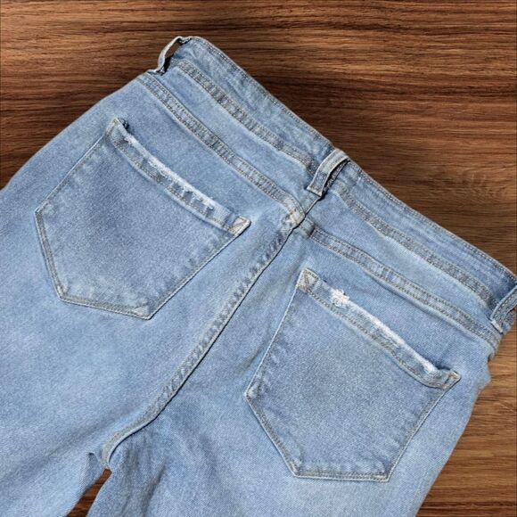 Kensie Savannah High Rise Flare Stretch Jeans - Picture 5 of 8